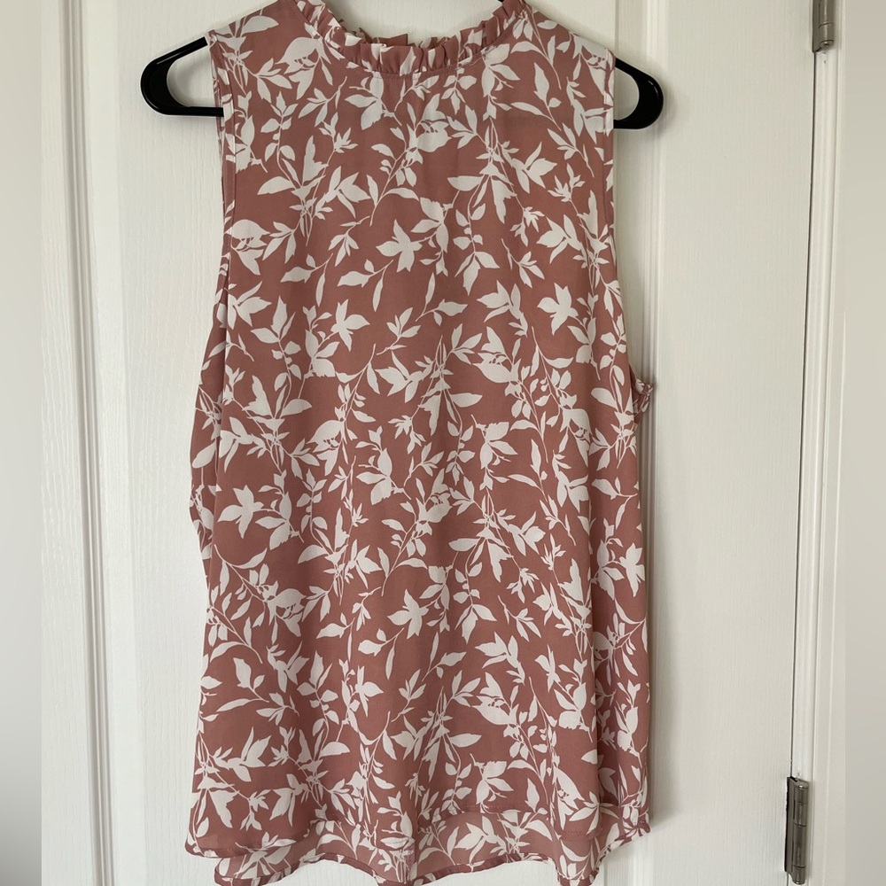 Reille XL mauve blouse